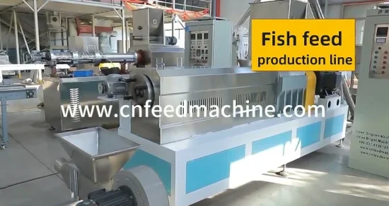 Machine manuelle à granulés pour aliments pour poissons, ligne de production flottante pour aliments pour poissons d'animaux domestiques