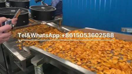 Machine à frire les Chips de patates douces et torsadées, friteuse aux boulettes de viande de poulet avec chauffage électrique